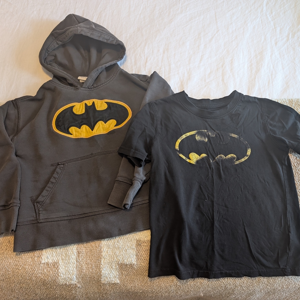 GAP Kids Batman Hoodie and T-Shirt Set